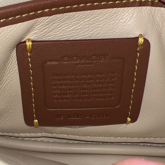Coach Pillow Tabby Bag 18 -Ivory